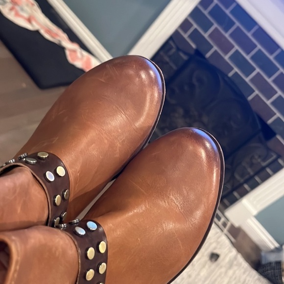 UGG Darling Harness Whisky Leather Ankle Boots - Picture 14 of 16